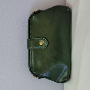 Forest Green clutch/crossbody
